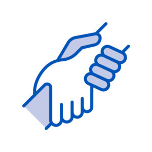 holding hands icon