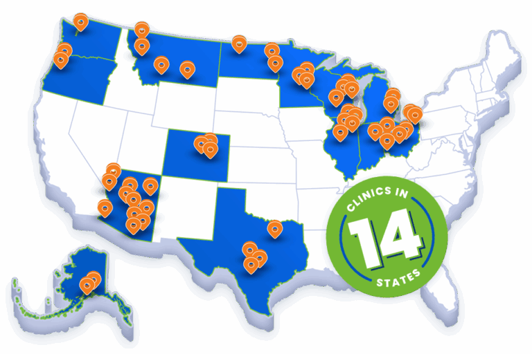 Community Medical Services clinic map