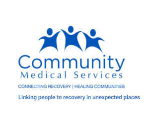Community Medical Services logo - linking people to recovery in unexpected places