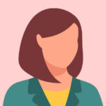 woman testimonial avatar with reddish hair